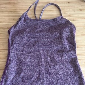 Lululemon tank size 6 purple